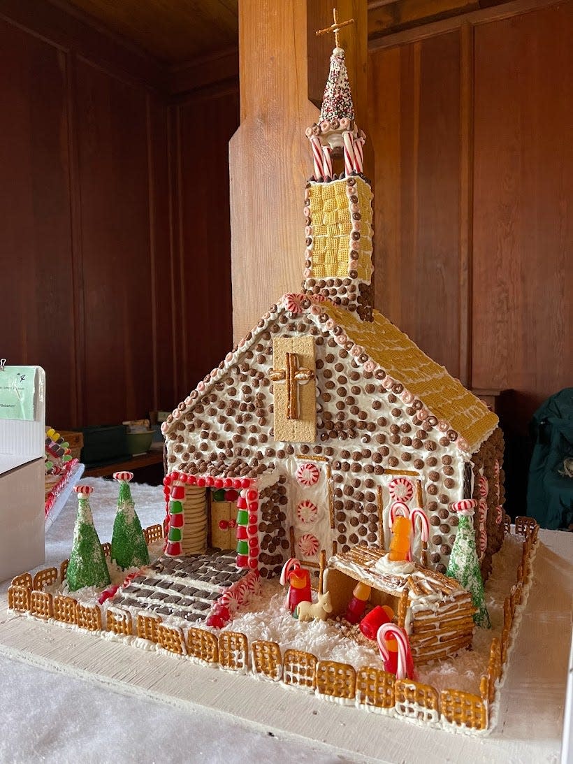 26th annual Gingerbread Festival, first place, Pre-school category: St. John the Baptist Catholic School, ‘Gingerbread Church.’