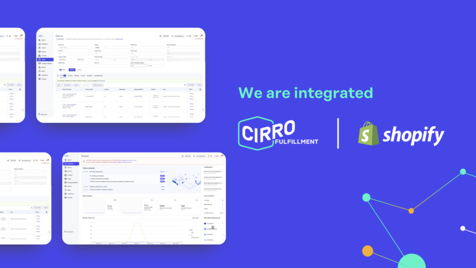 CIRRO Fulfillment achieves seamless integration with Shopify for enhanced e-commerce efficiency.