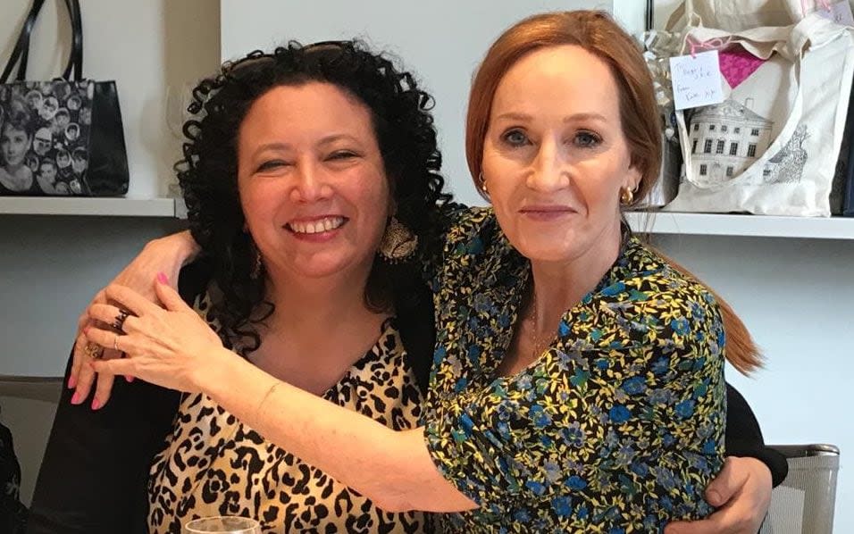 Maya Forstater and JK Rowling - Maya Forstater/@MForstater /Twitter