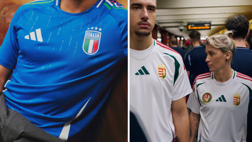 Adidas unveils Home and Away kits for UEFA EURO 2024. (PHOTO: Adidas)