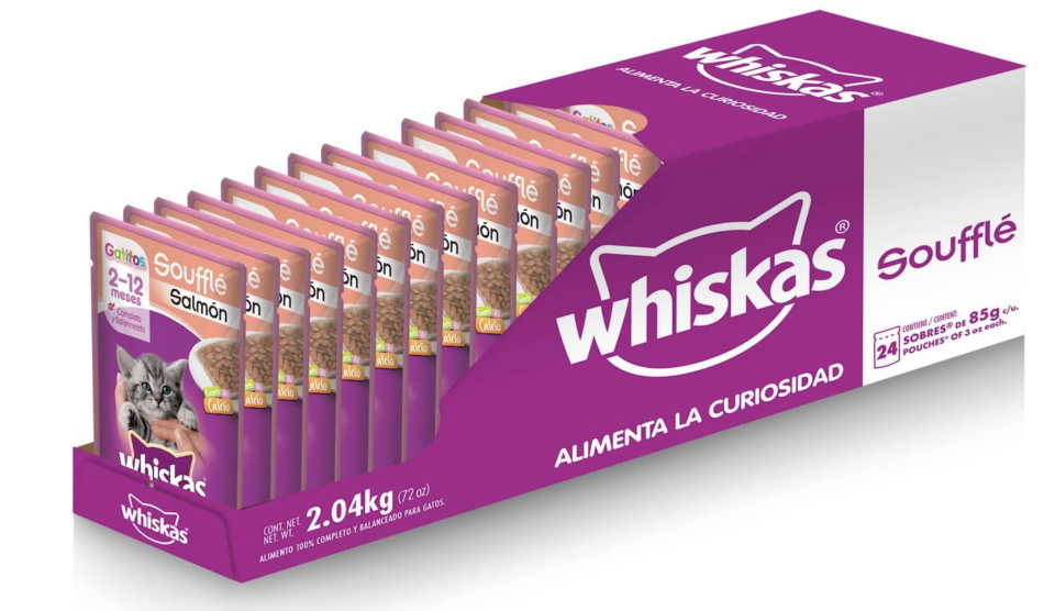 Whiskas, Alimento Húmedo para Gatitos. (Foto: Amazon)