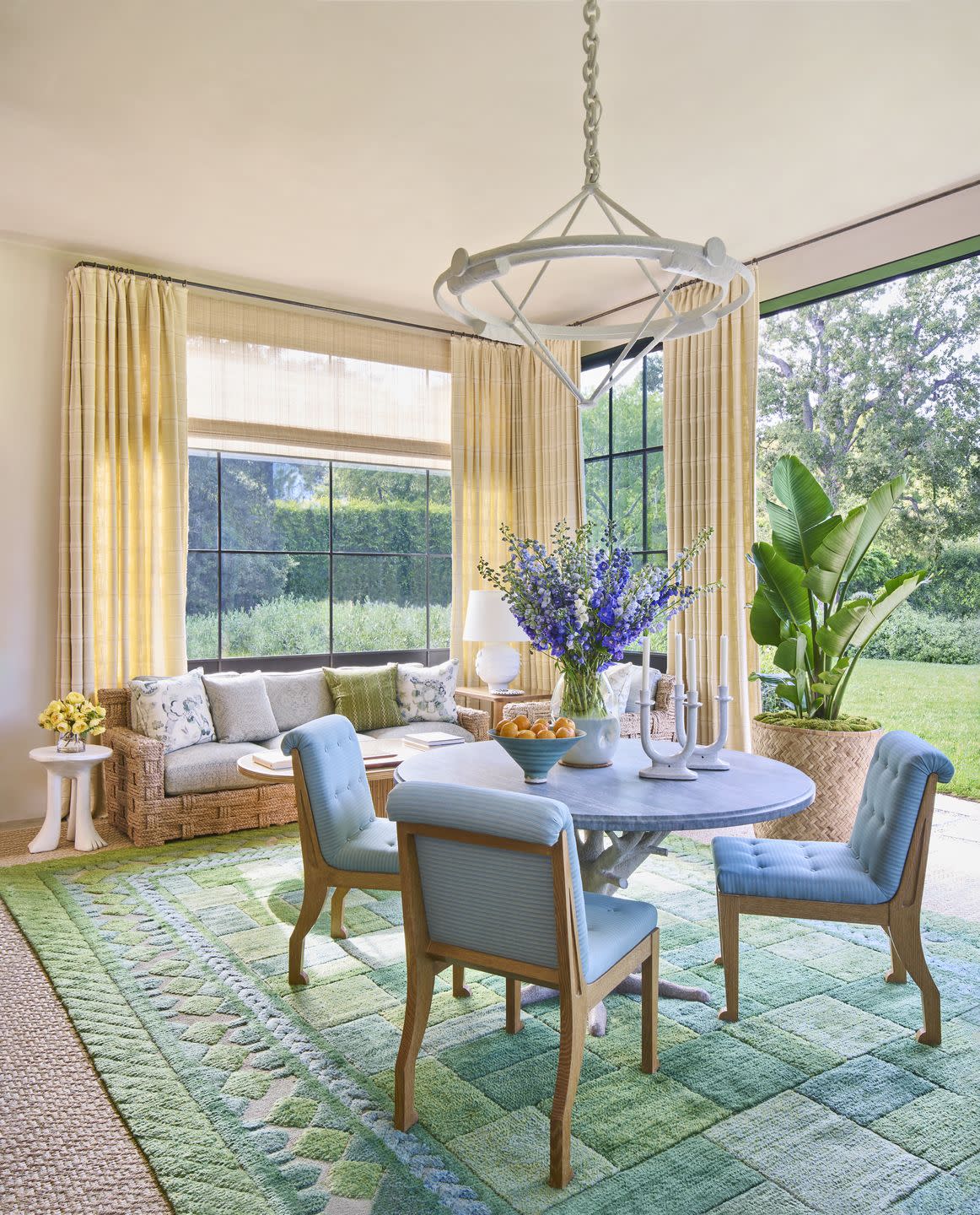 los angeles california home designed by michael s smith sunroom