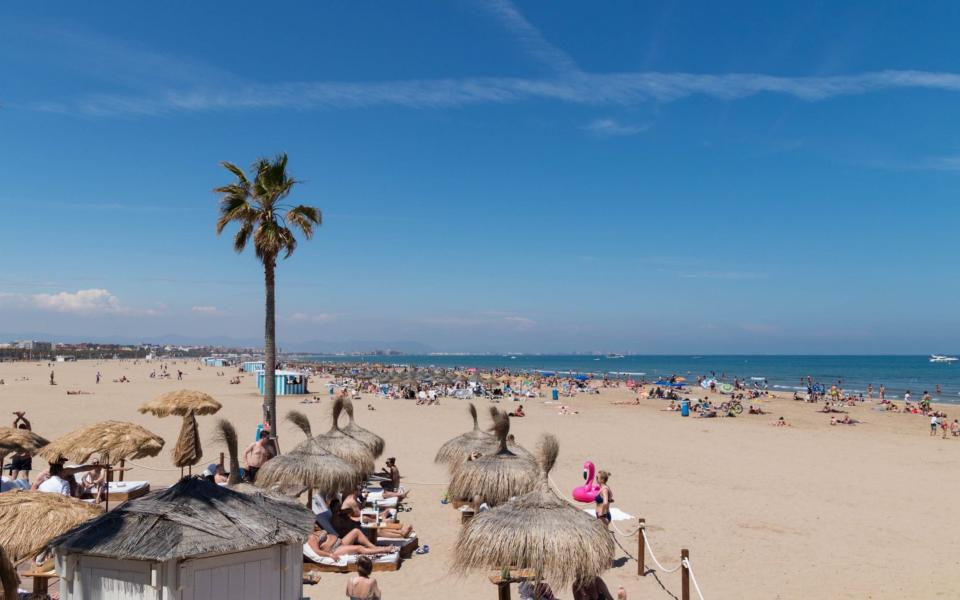 The beach at Valencia awaits - Shutterstock