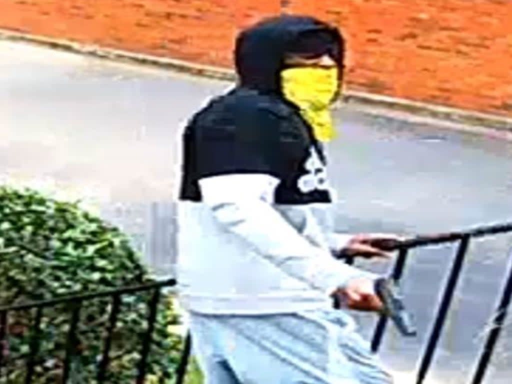 Police in Marietta, Georgia, are searching for the attacker  (Marietta Police Department )