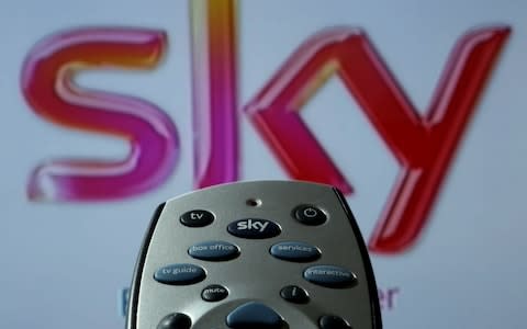 The growth was boosted by the pre-takeover special dividend from Sky - Credit: PA