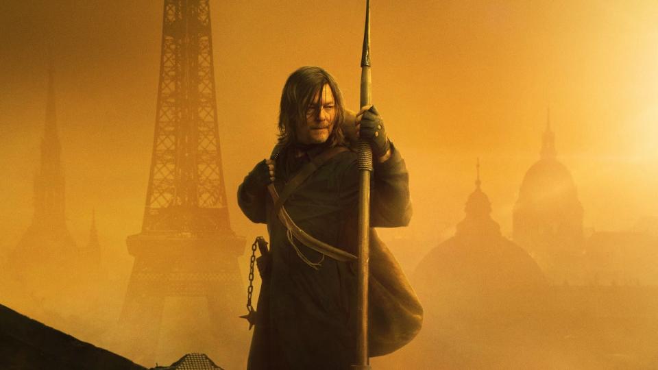  Norman Reedus in the poster for The Walking Dead: Daryl Dixon 