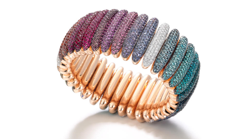 Pomellato Rainbow Flex Cuff Bracelet