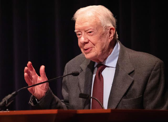 The organizer/China News Service/Visual China Group/Getty Former President Jimmy Carter in 2019