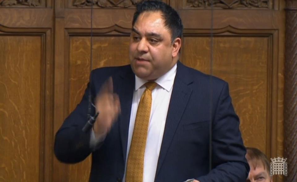 Frontbencher Imran Hussain has just announced he is stepping down (House of Commons/PA)