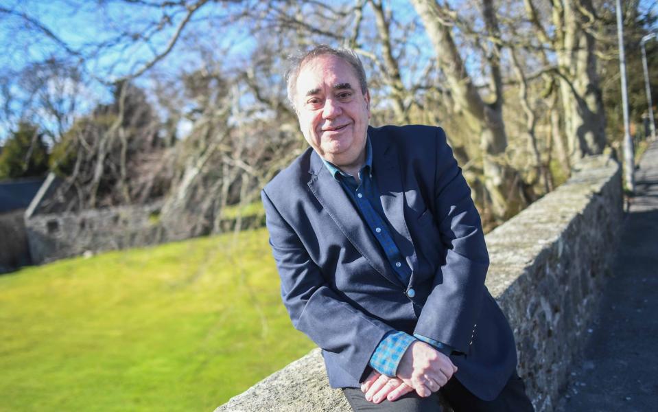 Former Scottish First Minister Alex Salmond poses for a portrait on March 27, 2021 in Strichen, Scotland - Peter Summers/Getty