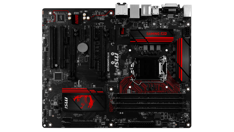 MSI H170A Gaming M3. (Image Source: MSI)