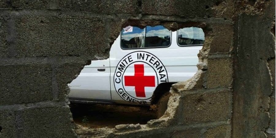 Representatives of the Red Cross managed to visit places of detention of prisoners in Donetsk and Horlivka