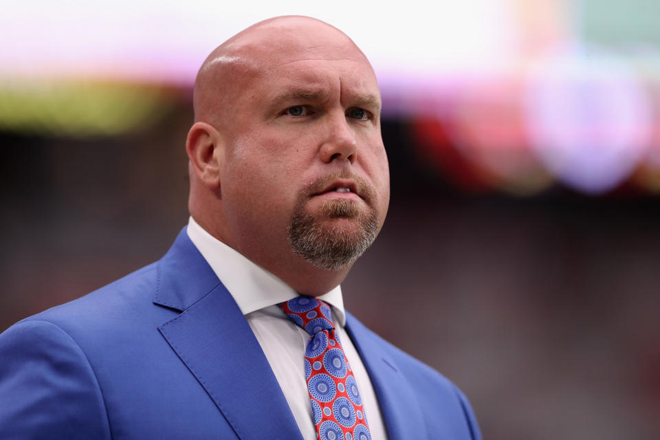 Arizona Cardinals general manager Steve Keim, who pleaded guilty to extreme DUI last week, has been suspended from the team for five weeks and fined $200,000. (Getty Images)