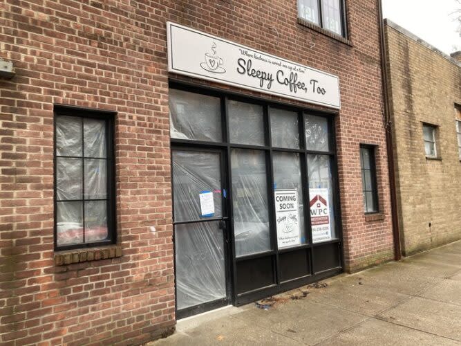 Sleepy Coffee, Too is getting ready to move into a bigger space in the village’s downtown. (Jo Napolitano)