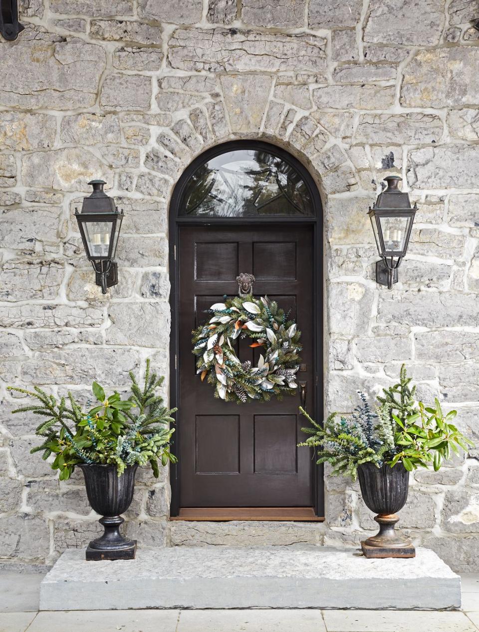 Hang a Fall Wreath