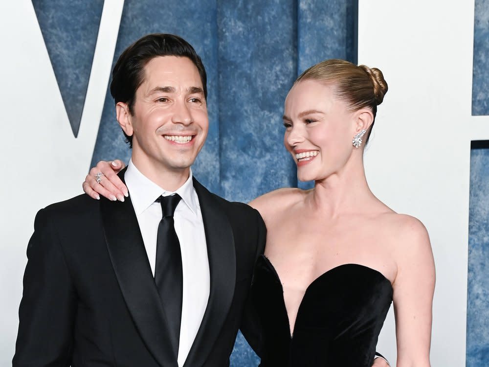 Justin Long und Kate Bosworth berichten über ihre Verlobung. (Bild: imago/PA Images)