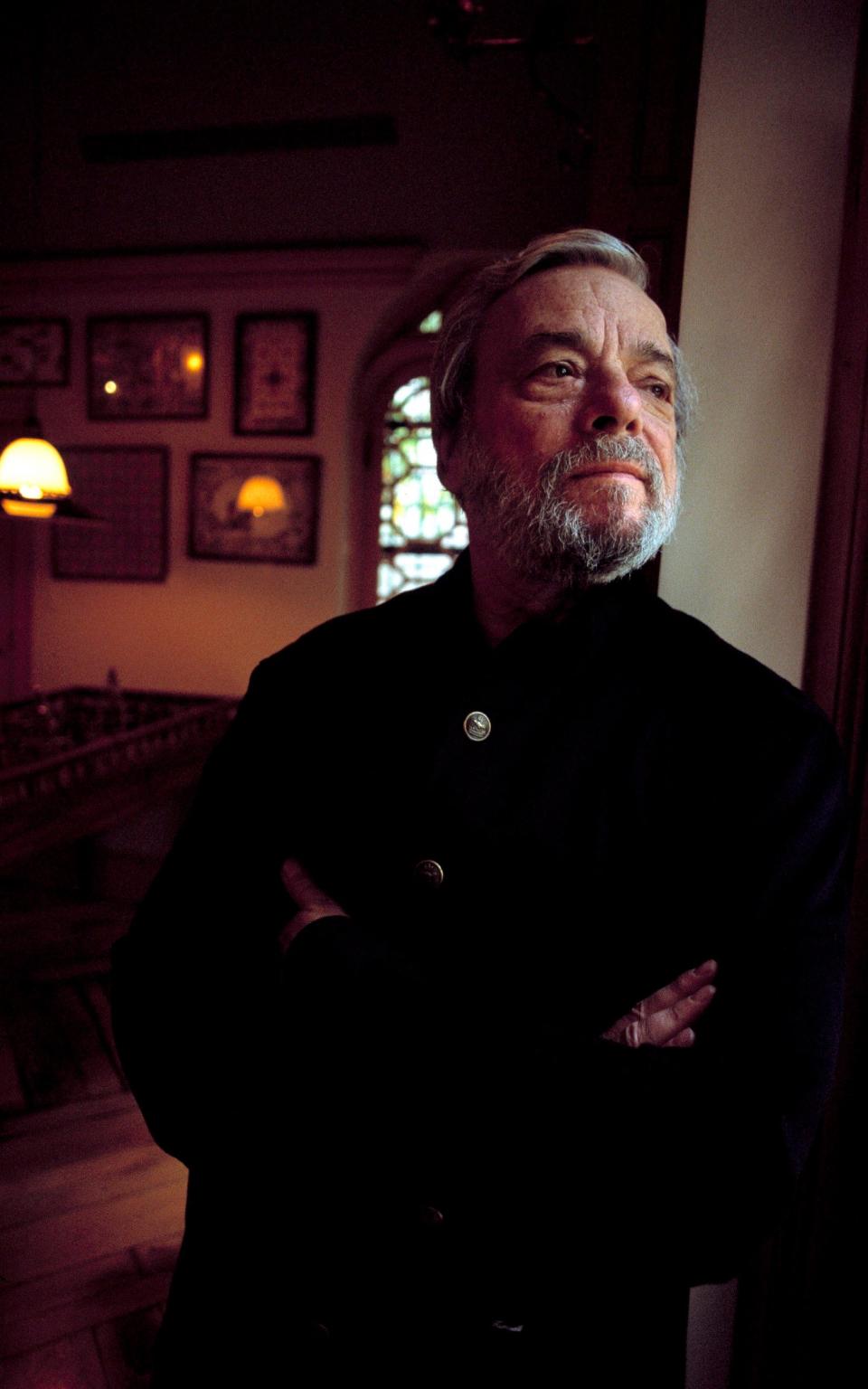 Sondheim in 2001: he admitted that he had always felt like an outsider - Mike Persson
