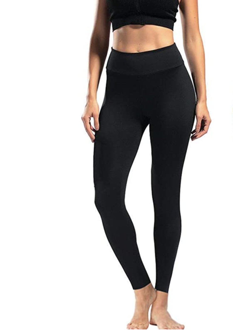 6) High Waisted Leggings for Women, 3 Pack