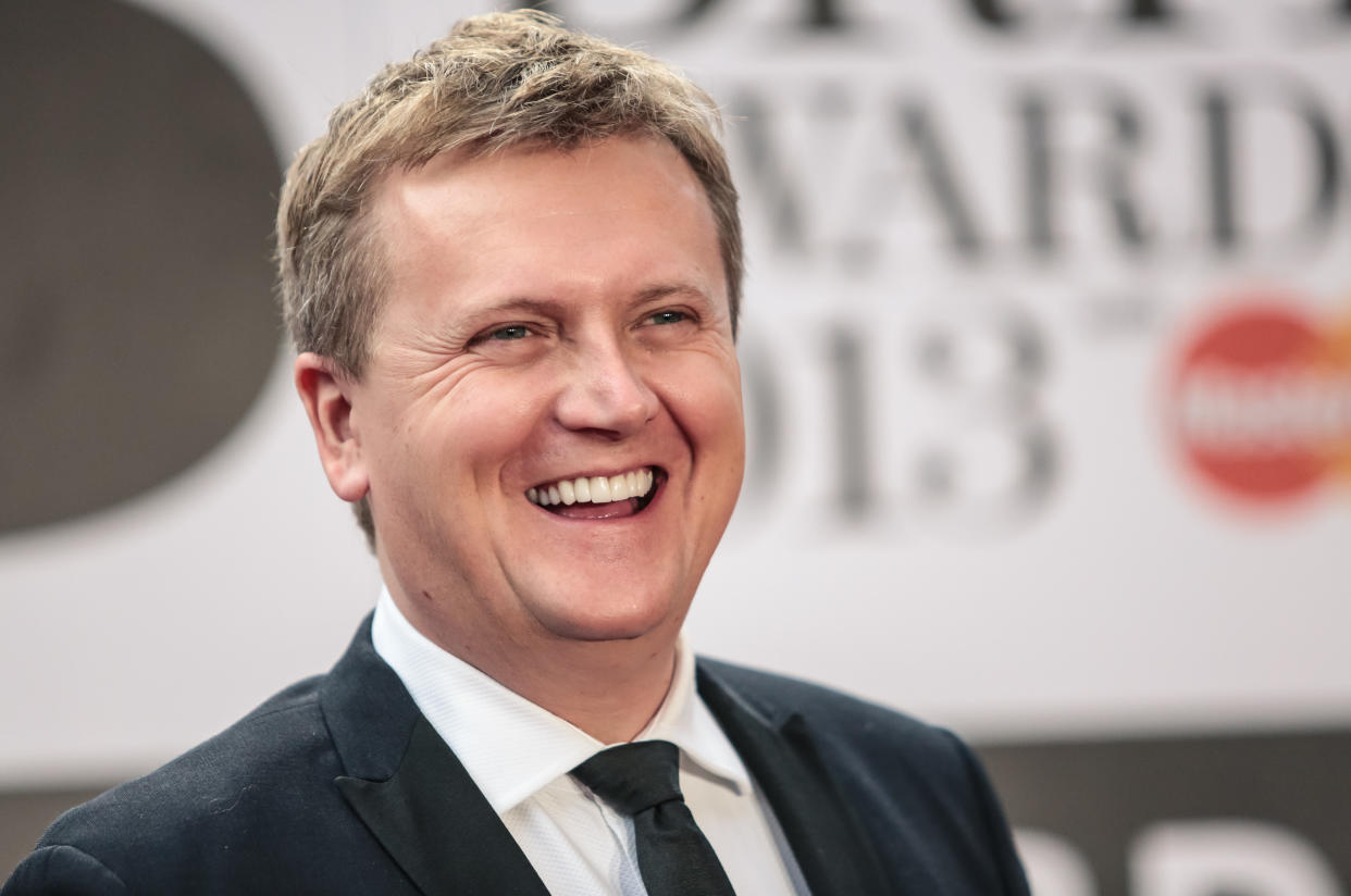 LONDON, UNITED KINGDOM - OCTOBER 02: Aled Jones attends the Classic BRIT Awards 2013 at Royal Albert Hall on October 2, 2013 in London, England. (Photo by Christie Goodwin/Redferns via Getty Images)