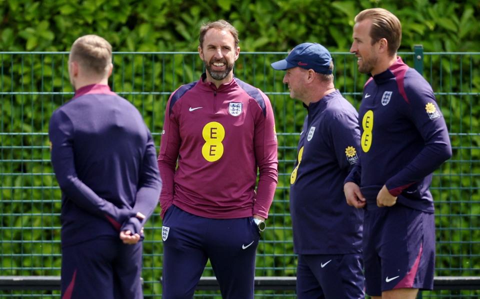 Harry Kane and Gareth Southgate