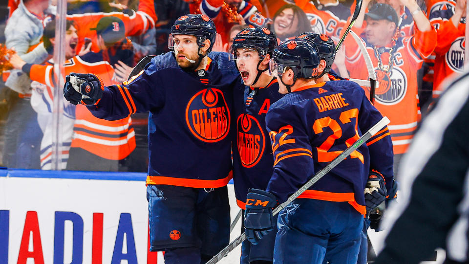 Labelling the Oilers a one-man team is selling Edmonton's secondary stars and depth pieces well, well short.  (Getty)