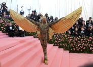 ... und einmal als ägyptische Göttin bei der Met Gala. Diesen Auftritt soll ihm erst mal jemand nachmachen! (Bild: Getty Images)