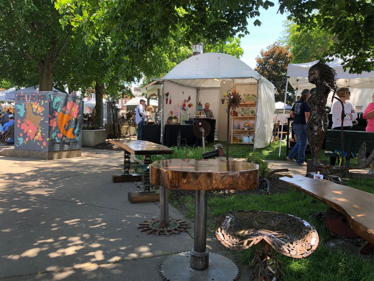 The Canton Art on Main Fine Arts Festival will return   Saturday, June 4, 9 a.m. to  4:30 p.m. and Sunday, June 5, 9 a.m. to 3 p.m. in Canton’s downtown Jones Park.