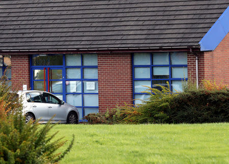 Exterior view of Simon Dowson's office in Consett, Britain, September 30, 2016. REUTERS/Scott Heppell