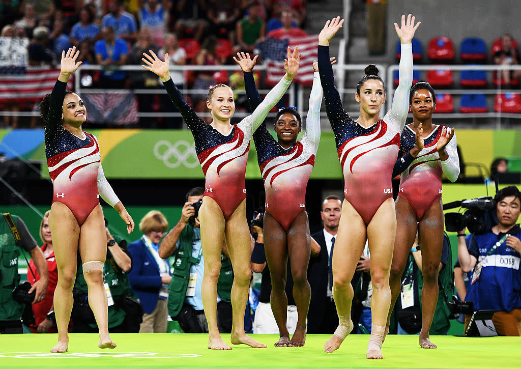 The U.S. women's Olympic gold medalists at Rio will be subjects in Fox's next project. (Photo: Getty)