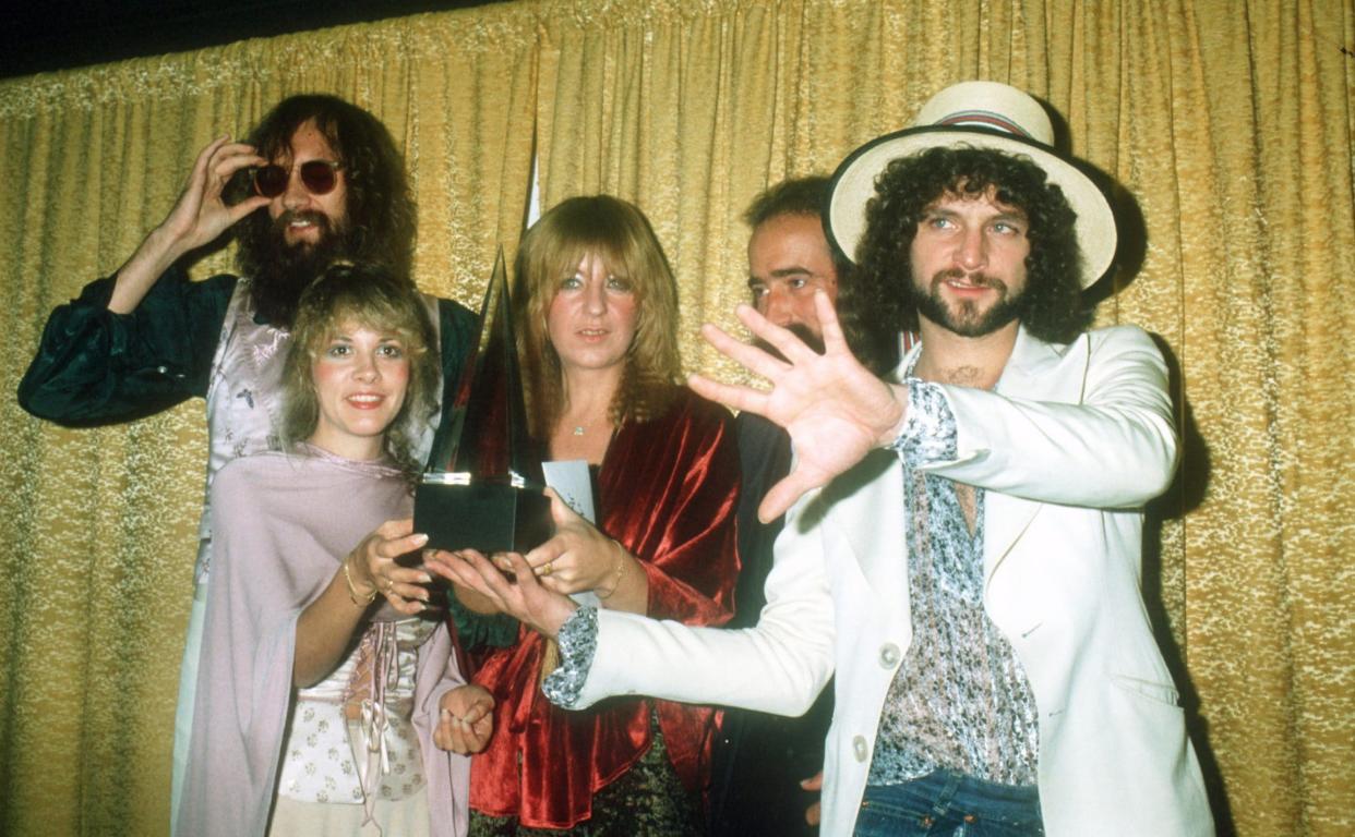 Dysfunctional: (from left to right), Mick Fleetwood, Stevie Nicks, Christine McVie, John McVie and Lindsey Buckingham - Michael Ochs Archives/Getty Images