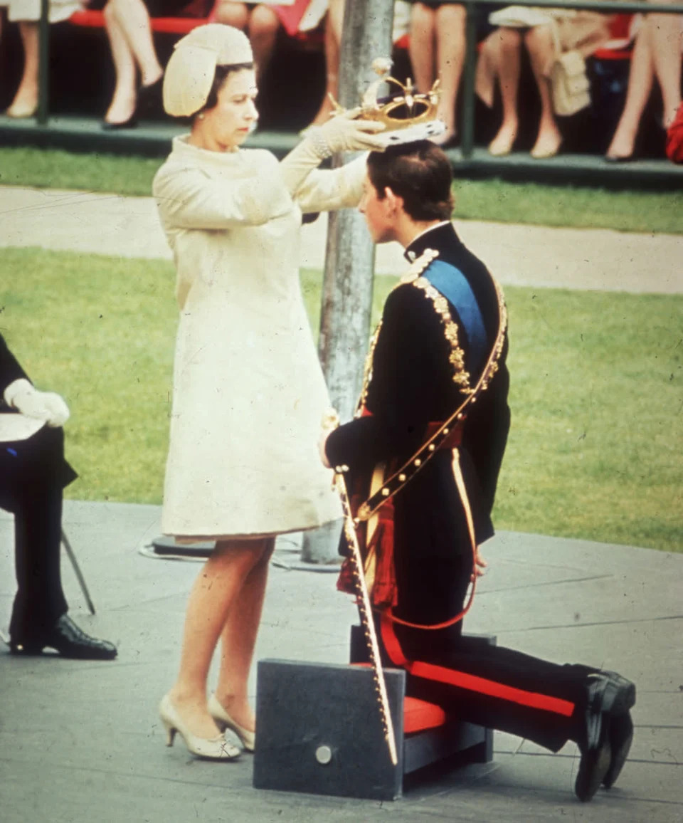 coroação de Charles como Príncipe de Wales