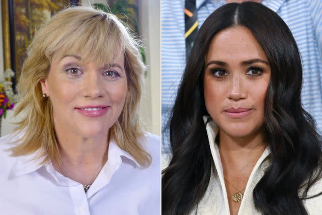 FOX; Karwai Tang/WireImage Samantha Markle; Meghan, Duchess of Sussex pictured.