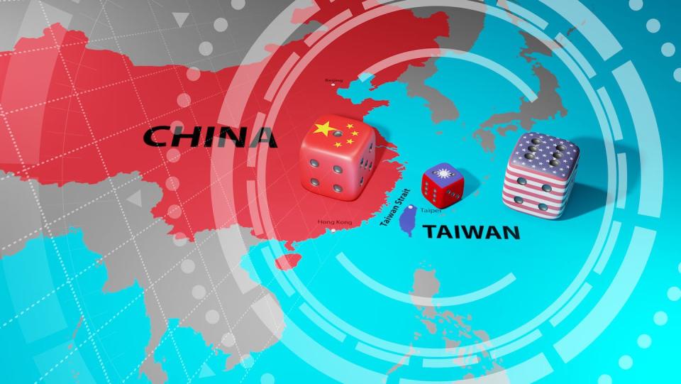 <a href="https://www.shutterstock.com/es/image-illustration/conflict-between-china-taiwan-relations-3d-2055850721" rel="nofollow noopener" target="_blank" data-ylk="slk:Shutterstock / Tomasz Makowski;elm:context_link;itc:0;sec:content-canvas" class="link ">Shutterstock / Tomasz Makowski</a>