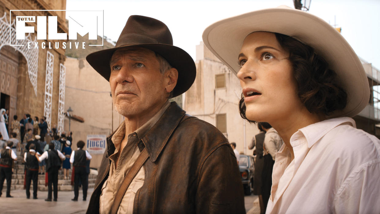  Harrison Ford and Phoebe Waller-Bridge in Indiana Jones and the Dial of Destiny 