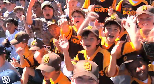 San Diego Padres outfitting Little Leaguers in authentic uniforms
