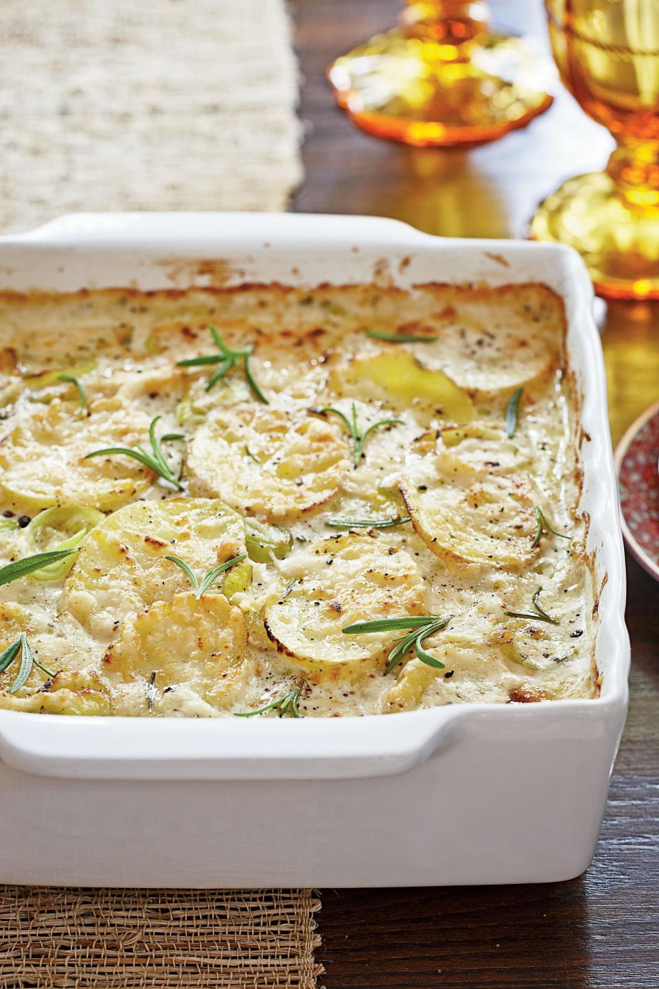 Potato-Leek Gratin