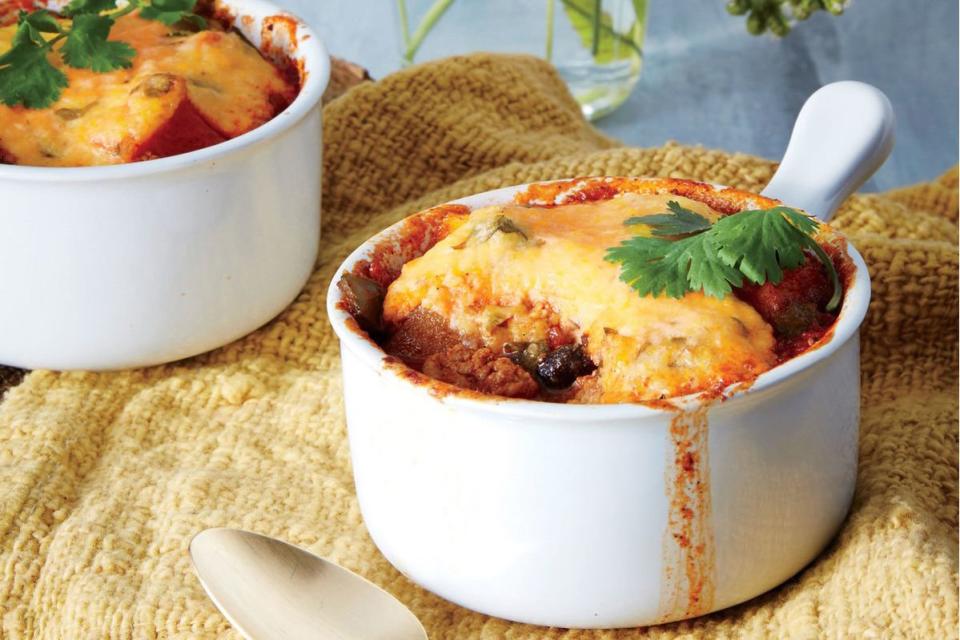 Chicken Chili Pot Pie Recipe