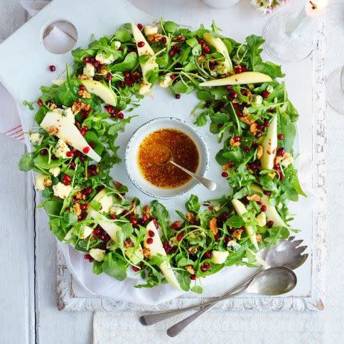 best christmas side dishes christmas wreath salad