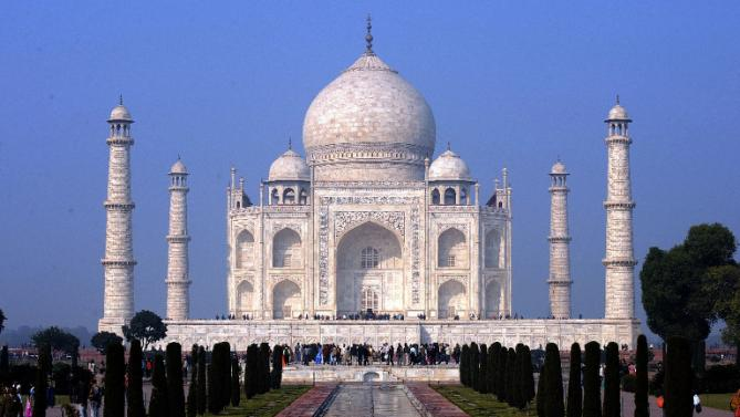 Taj Mahal, Agra, India - Well, do I really need to say a single word about this one? I guess – no. You all probably know everything about the monument of love, built by Shah Jahan in the loving memory of his wife Mumtaz Mahal. The emperor had employed around 20000 artisans to erect the Taj Mahal. The historical site was open for public sight in the year 1648. It sits as India’s crown and is one of the 7 Wonders of the world. (Image - Yahoo.com)