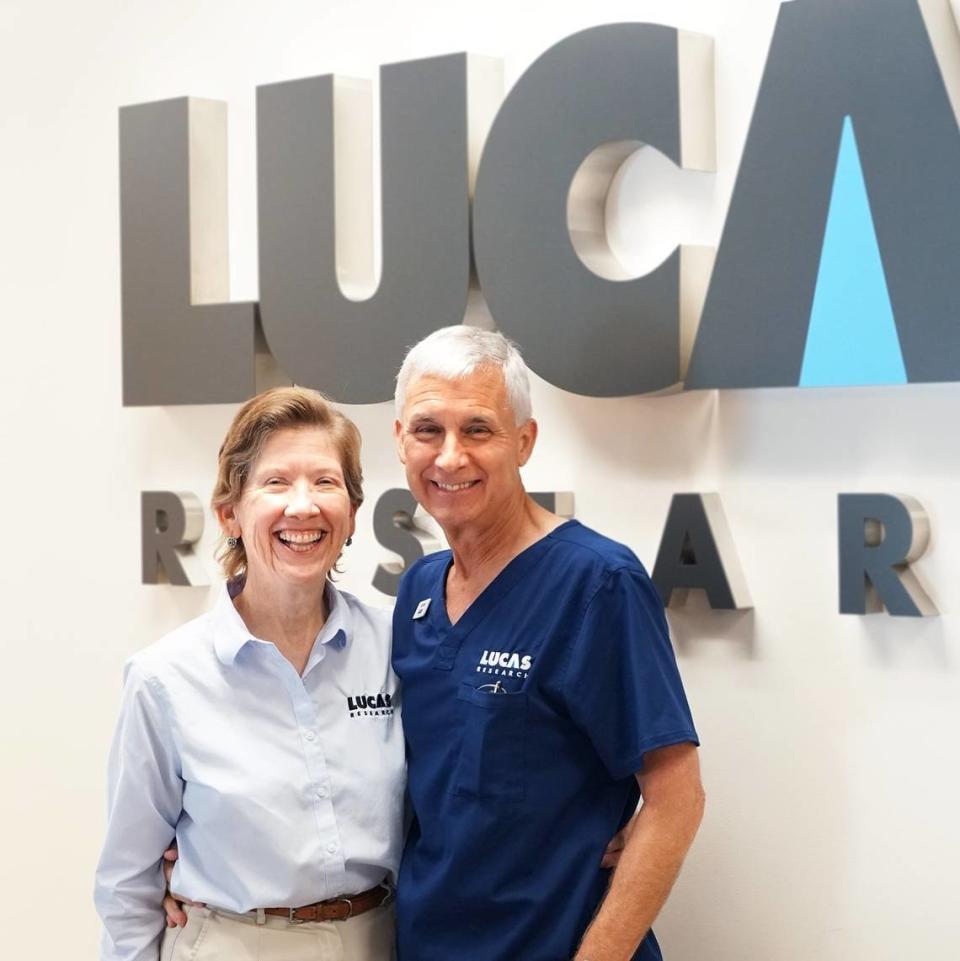 Dr. Jeannie Lucas and husband Seth Medlin are the co-founders of the North Carolina-based company Lucas Research, which was recently acquired by Columbus-based Centricity Research.