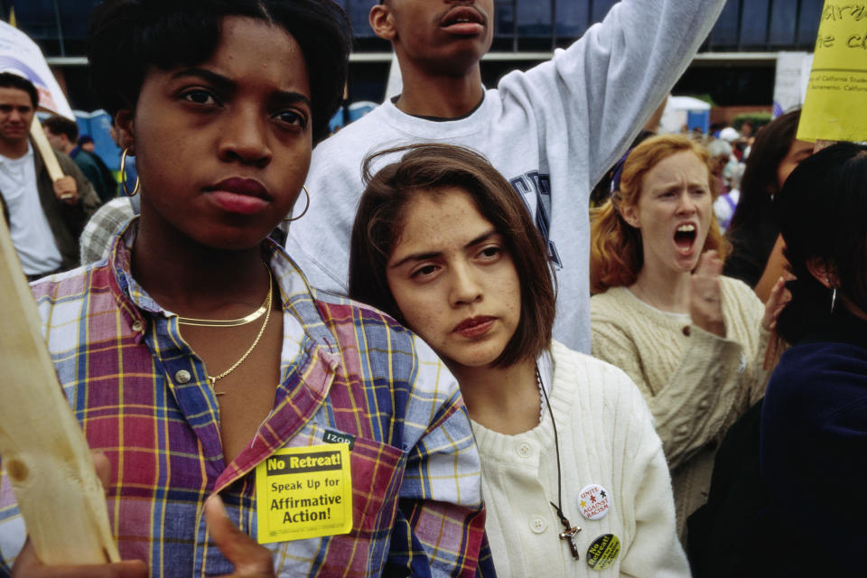 Berkeley Students Protest Repeal of Affirmative Action (David Butow / Corbis via Getty Images)