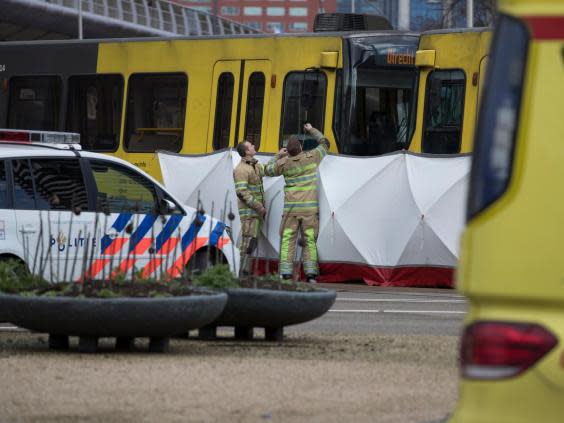 Utrecht shooting: Three dead and several injured after gunman opens fire on Dutch tram