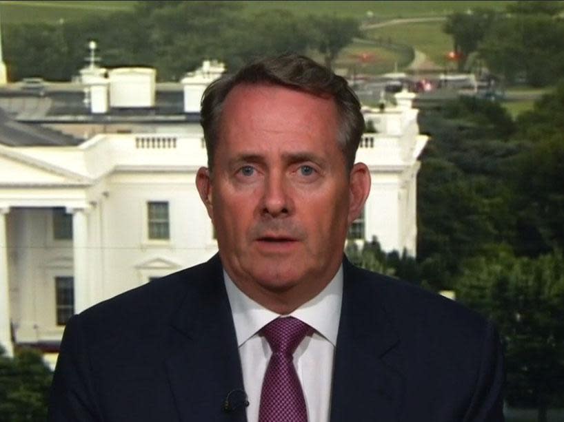 Trade Secretary Liam Fox is said to be relaxed about chlorine-washed chickens in British supermarkets: BBC