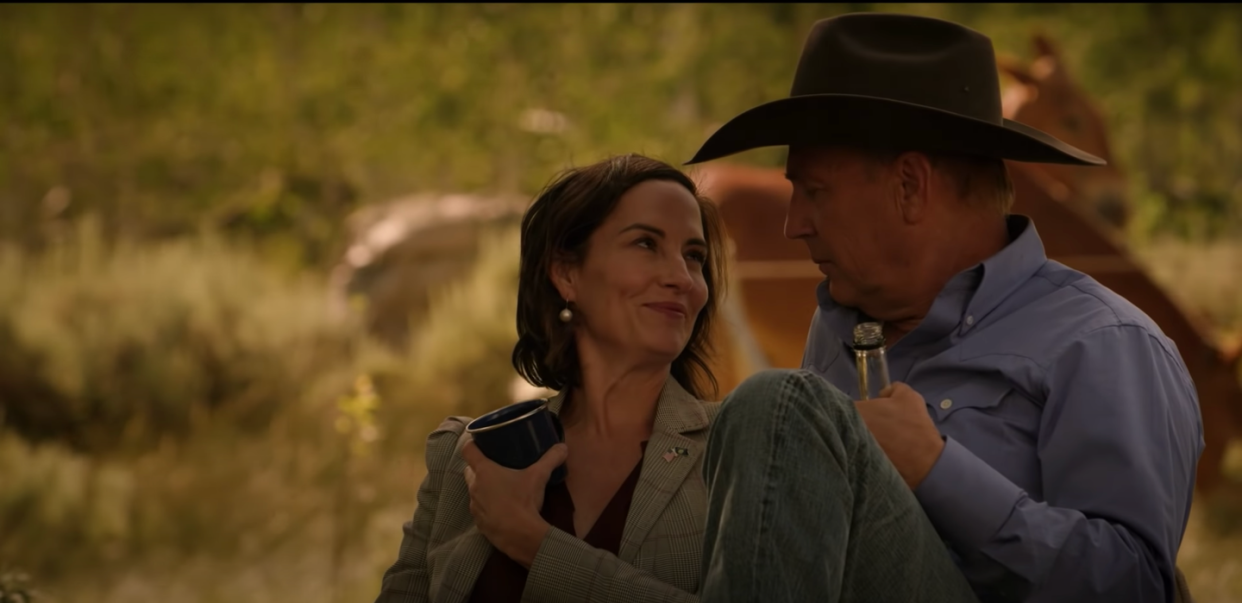 yellowstone, kevin costner, wendy monizgrillo