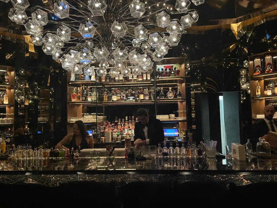 The Vault, a hidden cocktail club inside the Las Vegas resort Bellagio.