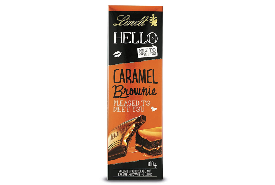 Lindt HELLO Tafel Caramel Brownie