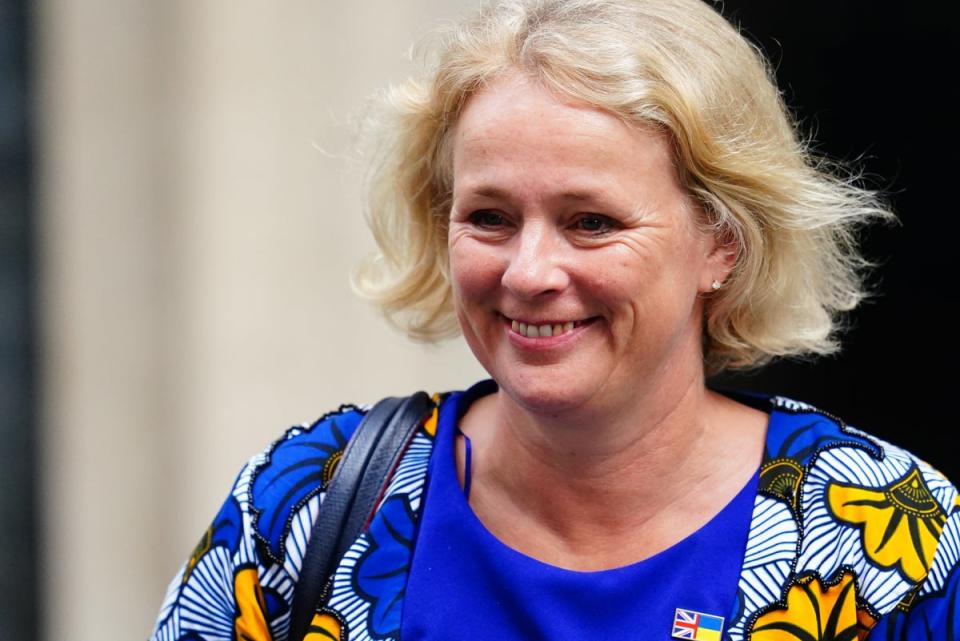 Vicky Ford is development minister in the Foreign Office (Victoria Jones/PA) (PA Wire)