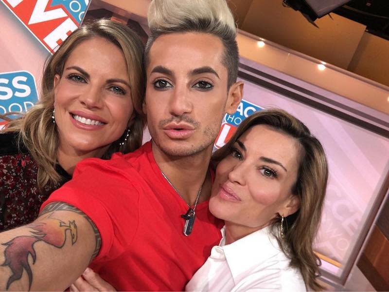 <p>Chillin’ with my girls @kithoover & @nmoralesnbc at @accesshollywood! #LiveAndDangerous #HenryDanger #Frankini — @frankiejgrande (Photo: Frankie Grande via <a rel="nofollow noopener" href="https://www.instagram.com/p/BY8pxDNjEqx/?taken-by=yahootv" target="_blank" data-ylk="slk:Instagram;elm:context_link;itc:0;sec:content-canvas" class="link ">Instagram</a>) </p>