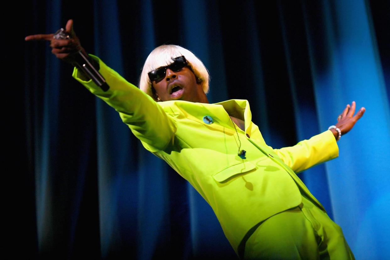 Tyler, the Creator performs at the 2019 Governors Ball Festival at Randall's Island on 31 May, 2019 in New York City: Nicholas Hunt/Getty Images