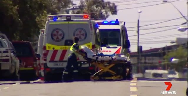 The two boys and three girls were rushed to hospital. Source: 7 News